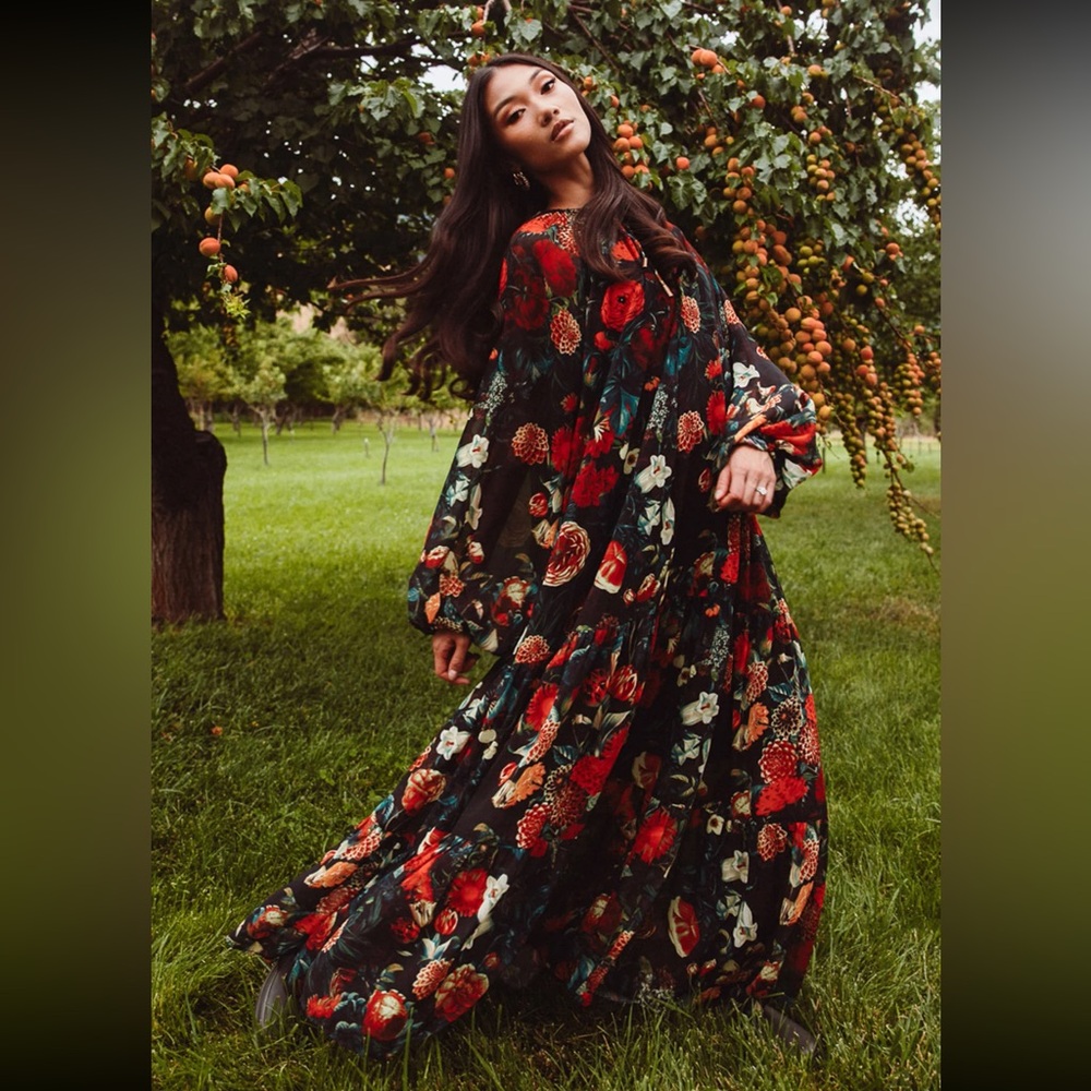 Ivy City Co Imogen Floral Maxi Dress